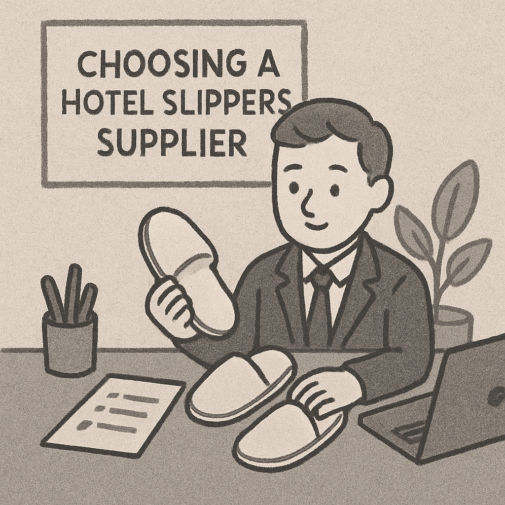 choosing a hotel slippers supplier